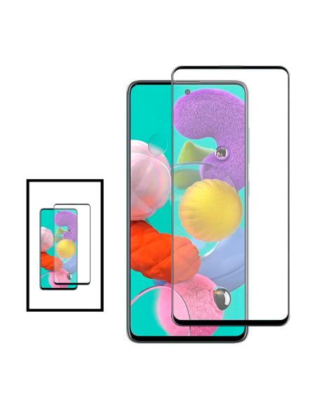 Kit 2 Película de Vidro Temperado 5D Full Cover para Samsung Galaxy A70s