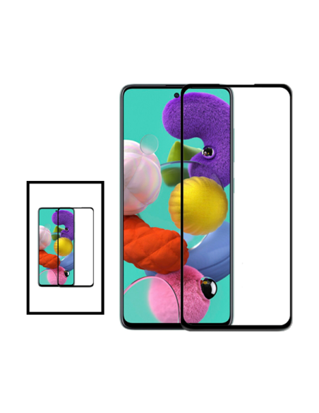 Kit 2 Película de Vidro Temperado 5D Full Cover para Samsung Galaxy S10 Lite