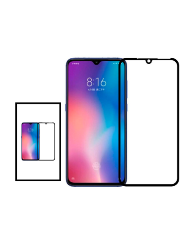 Kit 2 Película de Vidro Temperado 5D Full Cover para Xiaomi Redmi 9 Prime