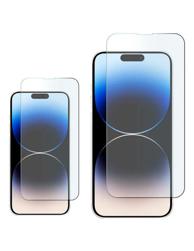 Kit 2 Película de Vidro Temperado ClearGlass para Apple iPhone 15 Pro Max - Transparente