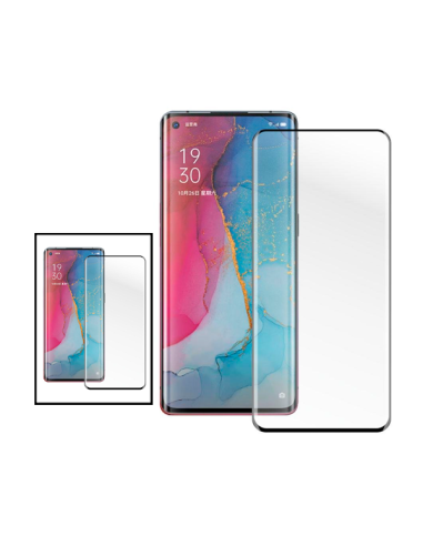 Kit 2 Película de Vidro Temperado Curved para Oppo Reno4 Pro