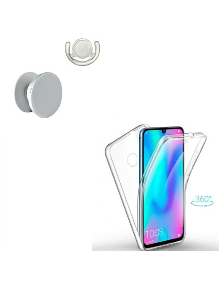 Kit Capa 3x1 360° Impact Protection + 1 GripHolder + 1 Suporte GripHolder Branco para Huawei Honor 20