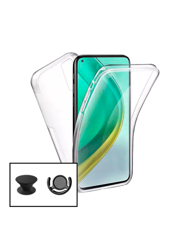 Kit Capa 3x1 360° Impact Protection + 1 GripHolder + 1 Suporte GripHolder Preto para Oppo A74 5G