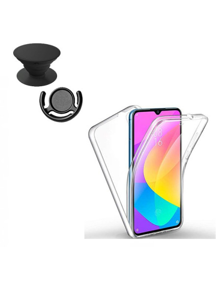 Kit Capa 3x1 360° Impact Protection + 1 GripHolder + 1 Suporte GripHolder Preto para Xiaomi Mi A3