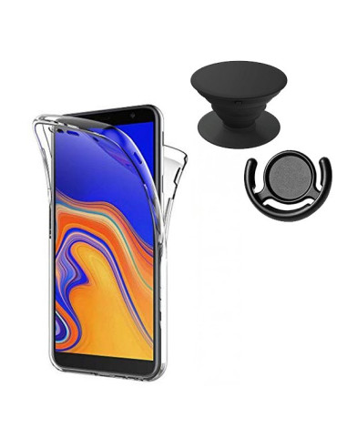 Kit Capa 3x1 360° Impact Protection + 1 GripHolder + 1 Suporte GripHolder Preto para Xiaomi Redmi Note 8