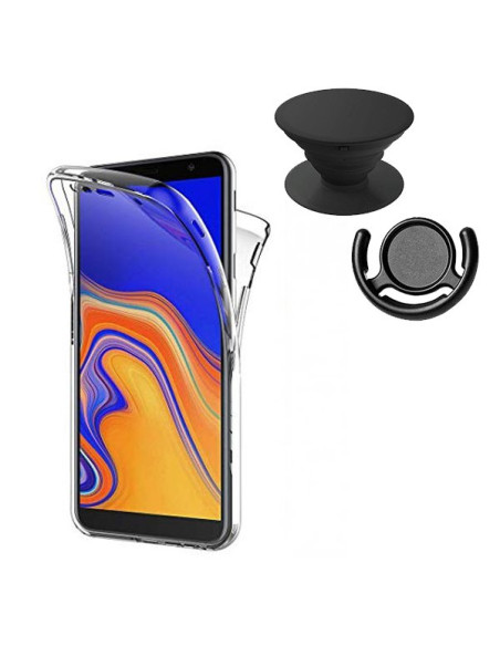 Kit Capa 3x1 360° Impact Protection + 1 GripHolder + 1 Suporte GripHolder Preto para Xiaomi Redmi Note 8