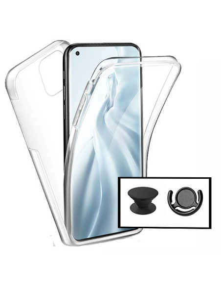 Kit Capa 3x1 360° Impact Protection + 1 GripHolder + 1 Suporte GripHolder Preto para Xiaomi Redmi Note 9T 5G