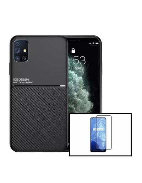 Kit Capa Magnetic Lux + 5D Full Cover para Samsung Galaxy A71 5G UW