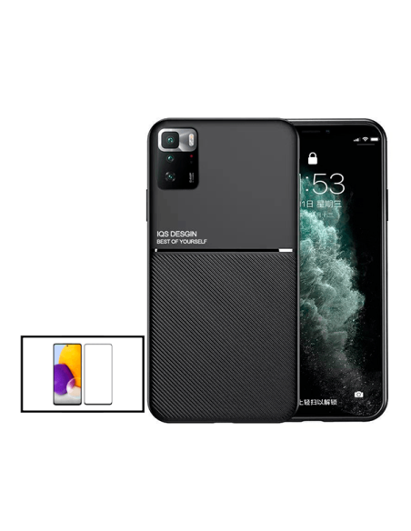 Kit Capa Magnetic Lux + 5D Full Cover para Xiaomi Poco X3 GT