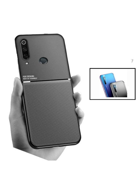 Kit Capa Magnetic Lux + Película Câmara Traseira para Huawei P30 Lite