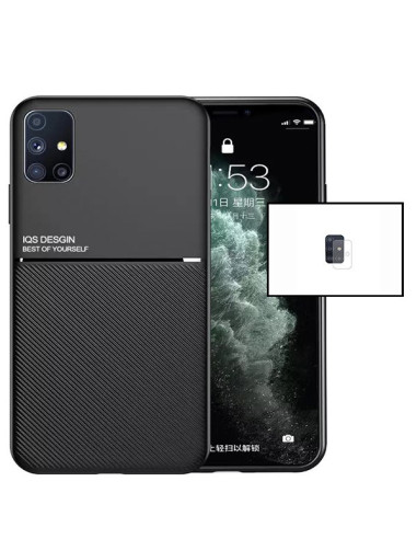 Kit Capa Magnetic Lux + Película Câmara Traseira para Samsung Galaxy A71 5G UW