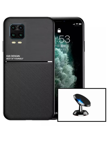 Kit Capa Magnetic Lux + Suporte Magnético de Carro para Xiaomi Mi 10 Lite 5G