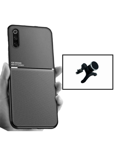 Kit Capa Magnetic Lux + Suporte Magnético de Carro Reforçado para Samsung Galaxy A50