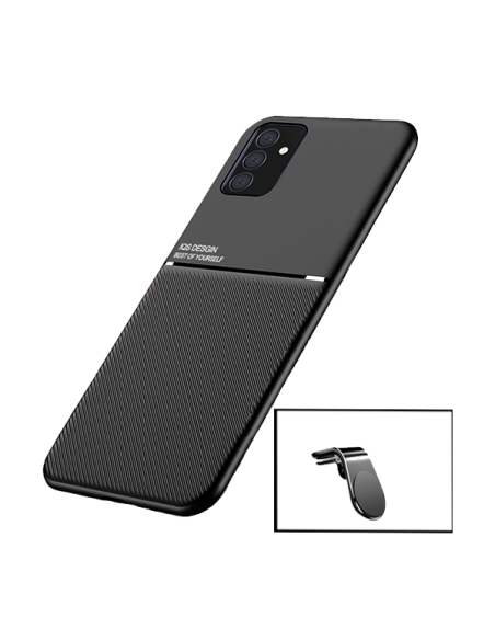 Kit Capa Magnetic Lux + Suporte Magnético L Safe Driving para Samsung Galaxy M52 5G