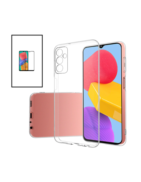 Kit Capa SuperProtect Anti-Shock + Película de Vidro Temperado 5D Full Cover para Xiaomi Redmi A2 - Transparente