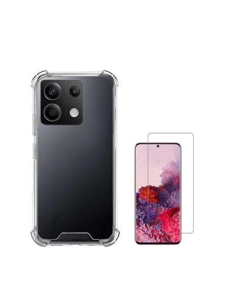 Kit Capa SuperProtect Anti-Shock + Película de Vidro Temperado ClearGlass Phonecare para Xiaomi Poco X6 5G - Transparente