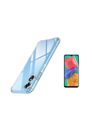 Kit Capa SuperProtect Anti-Shock + Pelicula Hydrogel Frente Phonecare para Oppo A18 - Transparente