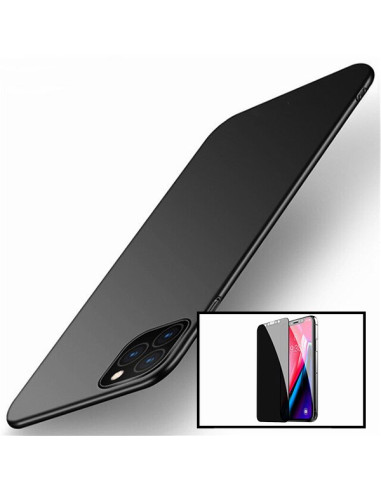 Kit Película 5D Anti-Spy + Capa SlimShield para iPhone 11