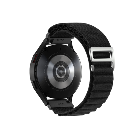 Bracelete NylonSense Alpine L (Pulso de 165mm a 210mm) para AmazFit GTR 3 Pro - Preto