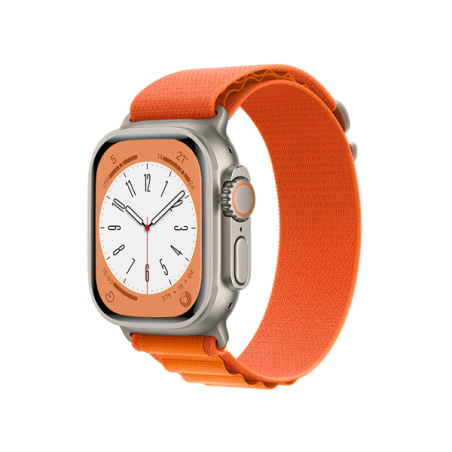 Bracelete NylonSense Alpine L (Pulso de 165mm a 210mm) para Apple Watch Series 3 - 42mm - Laranja