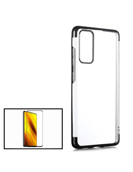 Kit Película de Vidro Temperado 5D Full Cover + Capa SlimArmor para Huawei P Smart 2021 - Preto