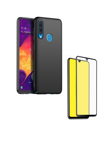 Kit Película de Vidro Temperado 5D Full Cover + Capa SlimShield para Huawei Mate 30 - Preto