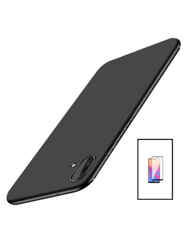 Kit Película de Vidro Temperado 5D Full Cover + Capa SlimShield para Samsung Galaxy A04 - Preto