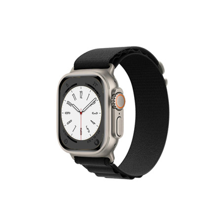 Bracelete NylonSense Alpine M (Pulso de 145mm a 190mm) para Apple Watch Series 9 - 41mm - Preto