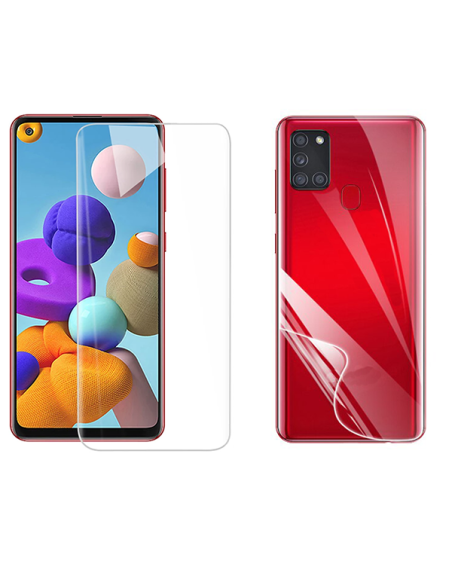 Kit Película Hydrogel Full Cover Frente e Verso para Samsung Galaxy M30S