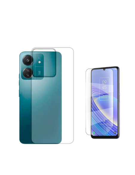 Kit Película Hydrogel Full Cover Frente e Verso Phonecare para Xiaomi Poco C65 - Transparente