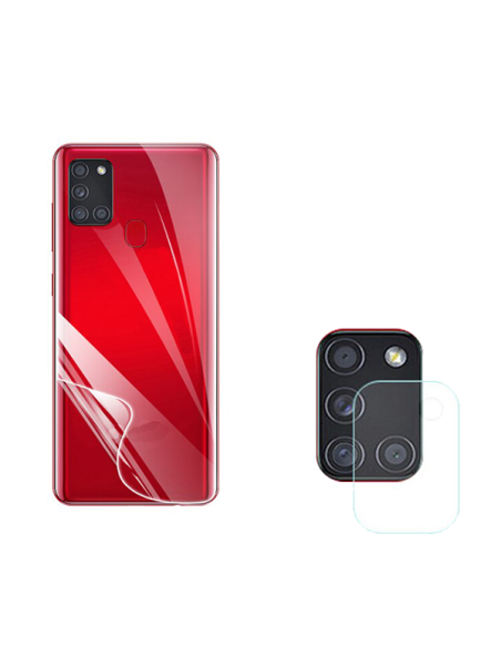 Kit Película Hydrogel Full Cover Verso + Câmara para Samsung Galaxy A71