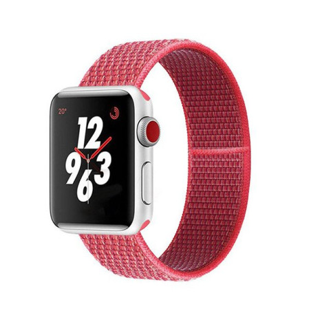 Bracelete NylonSense para Apple Watch Edition Series 7 - 41mm - Vermelho