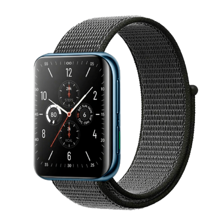 Bracelete NylonSense para Oppo Watch 41mm - Preto