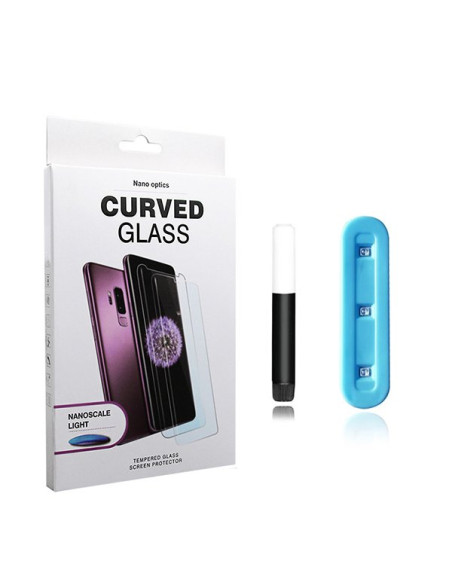 Película de Vidro Nano Curved UV para Samsung Galaxy S22 Ultra