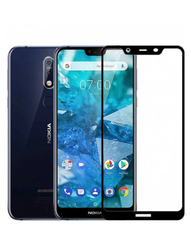 Película de Vidro Temperado 5D Full Cover para Nokia X7