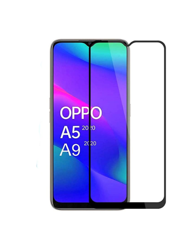 Película de Vidro Temperado 5D Full Cover para Oppo A5 2020