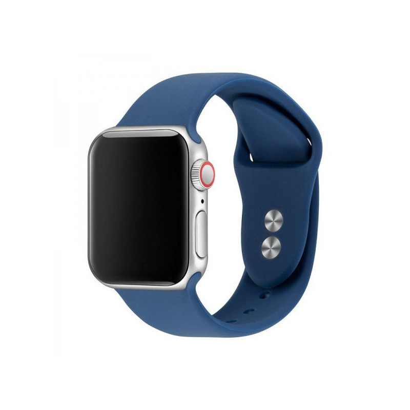 Bracelete SmoothSilicone (Sem Fivela) para Huawei GT Active - Azul Escuro